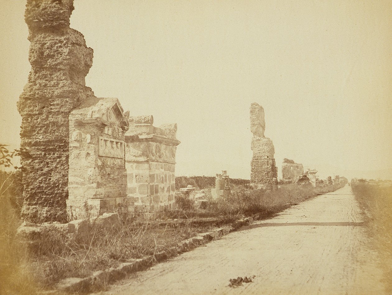Utsikt over Via Appia Antica av Robert MacPherson
