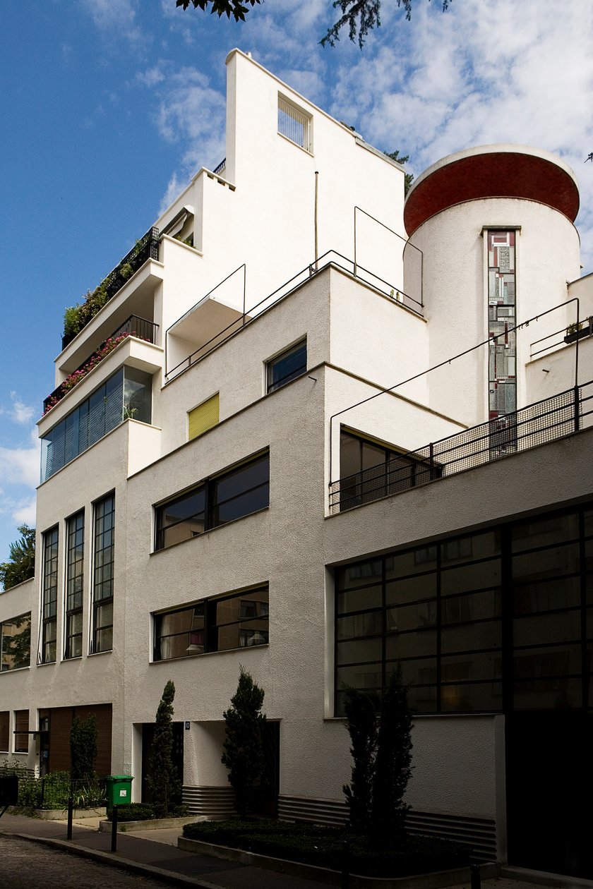 Privat hus, villa Mallet-Stevens, 1927 av Robert Mallet Stevens