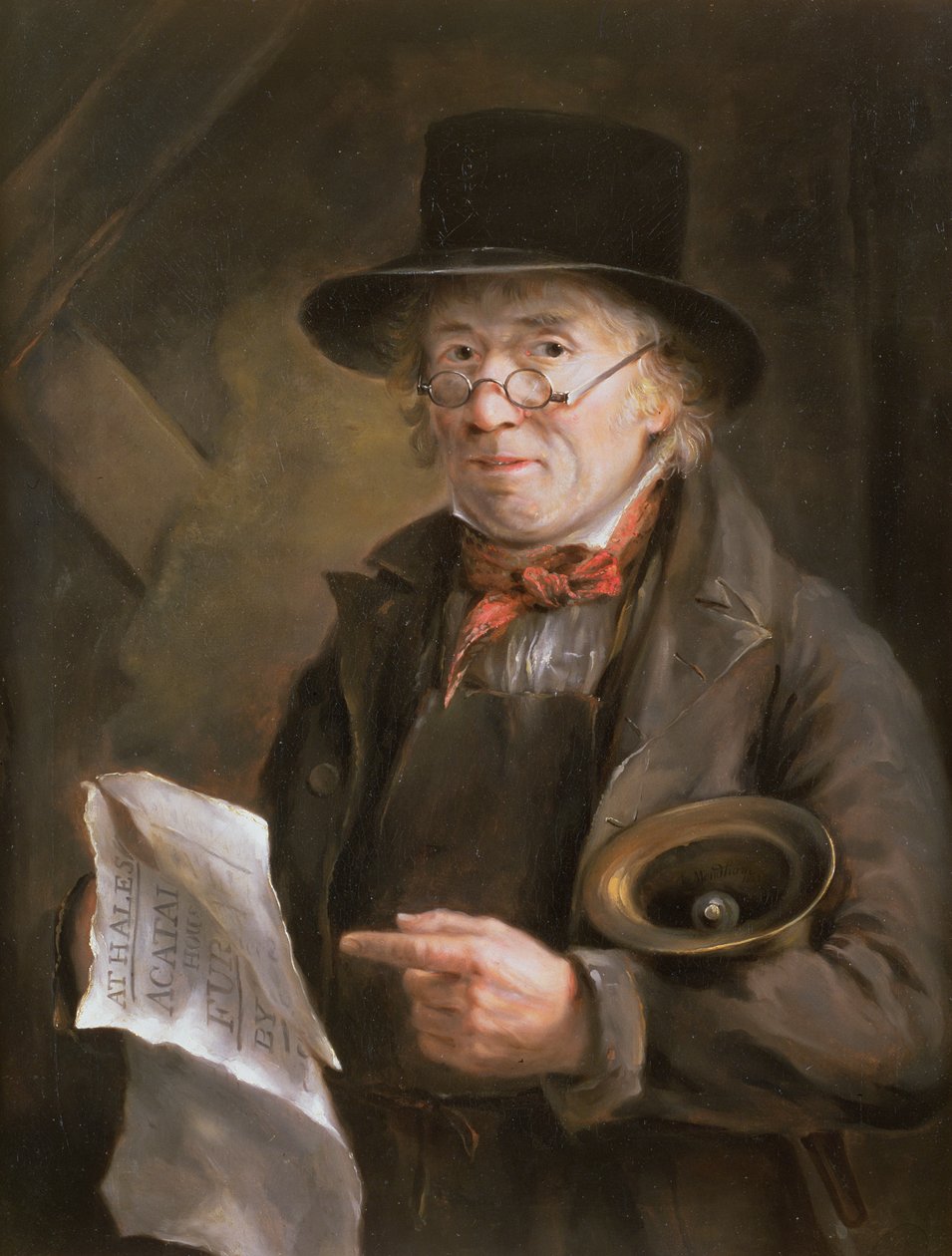 The Town Crier, 1822 av Robert Mendham