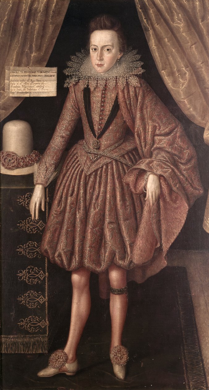 Charles I som prins av Wales, ca. 1612-13 av Robert Peake
