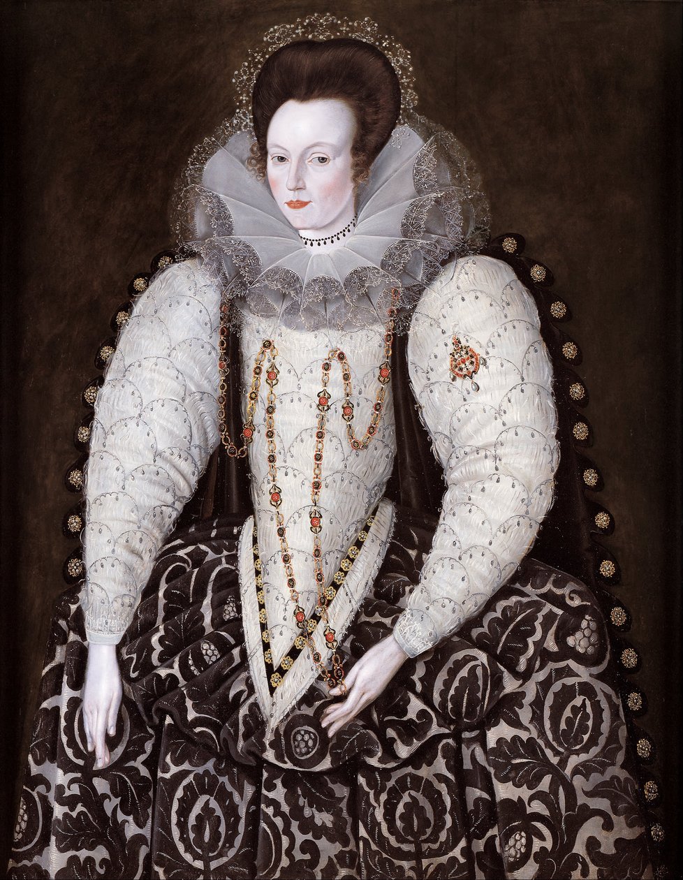 Frances, Lady Reynell, fra West Ogwell, Devon av Robert Peake