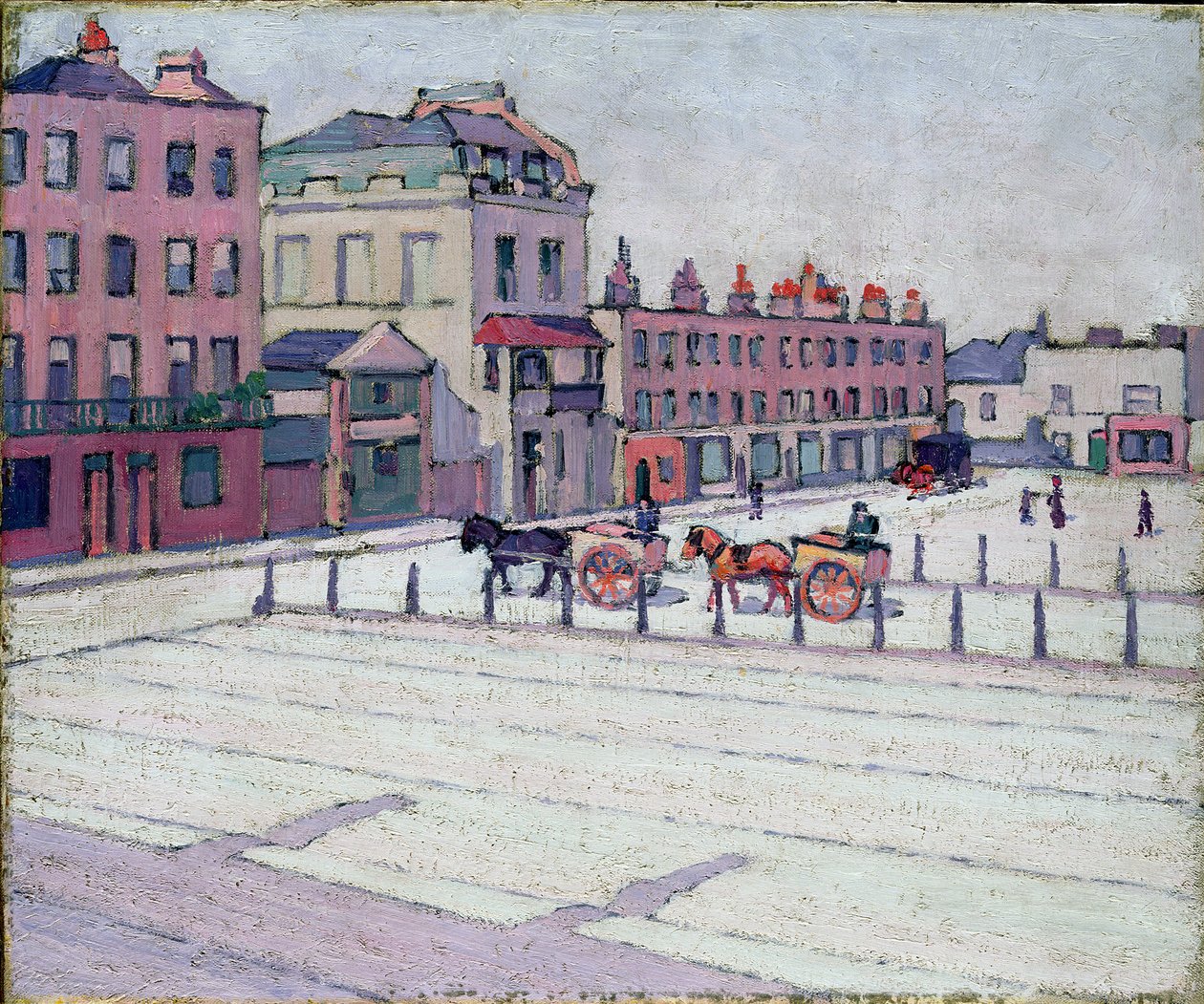 Cumberland Market, North Side, 1912 av Robert Polhill Bevan