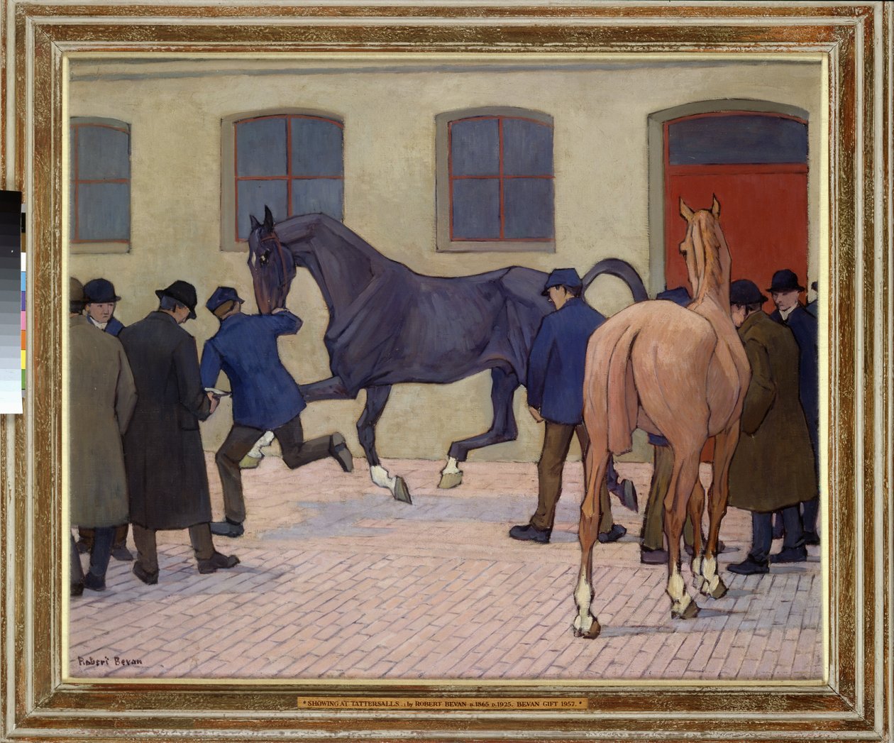 Vises på Tattersalls av Robert Polhill Bevan
