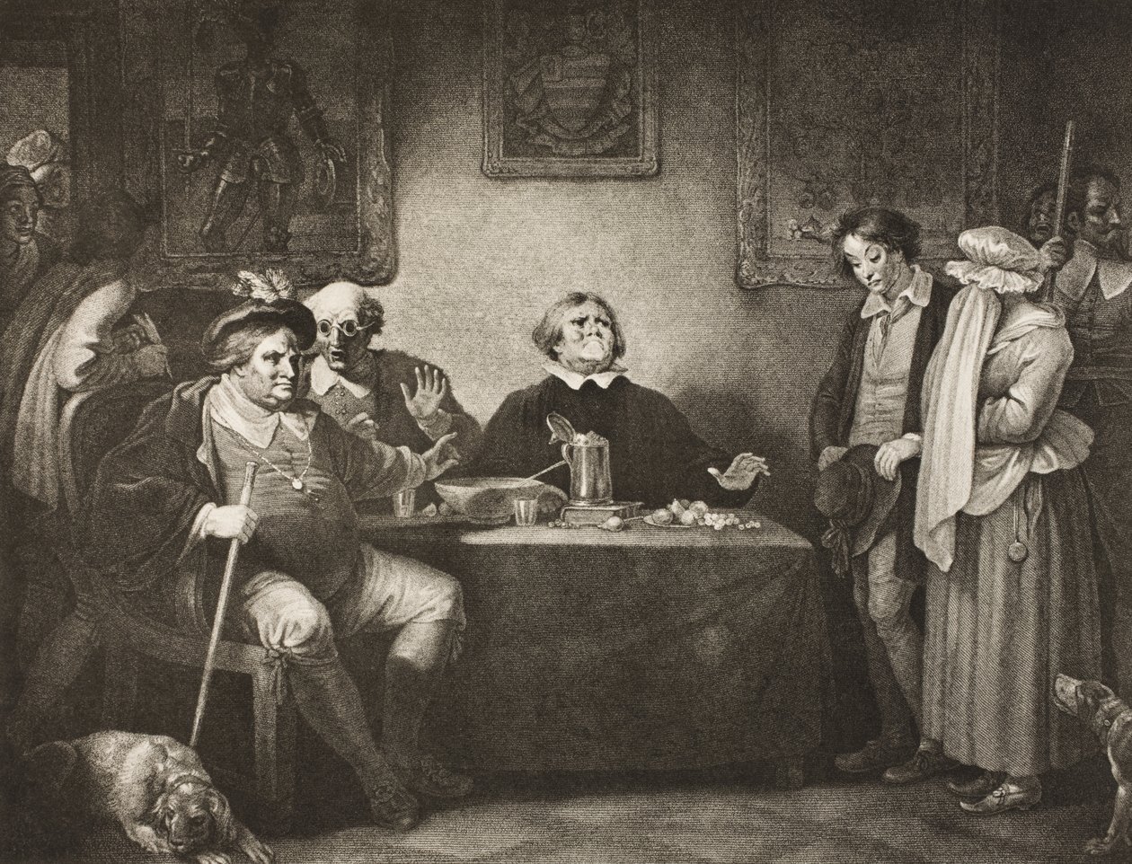 The Seven Ages of Man, Fifth Age, Act II, Scene VII, fra 