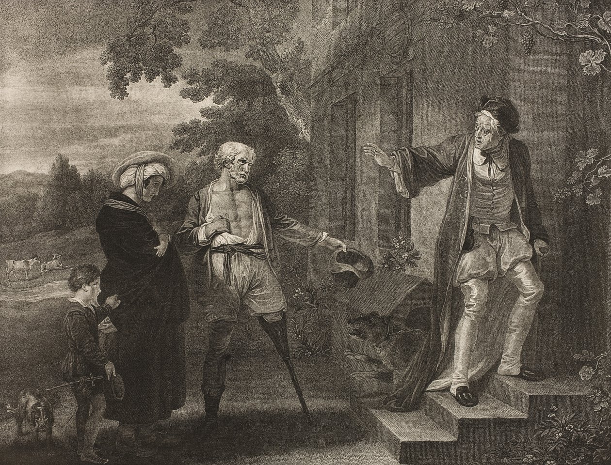 The Seven Ages of Man, Sixth Age, Act II, Scene VII, fra 