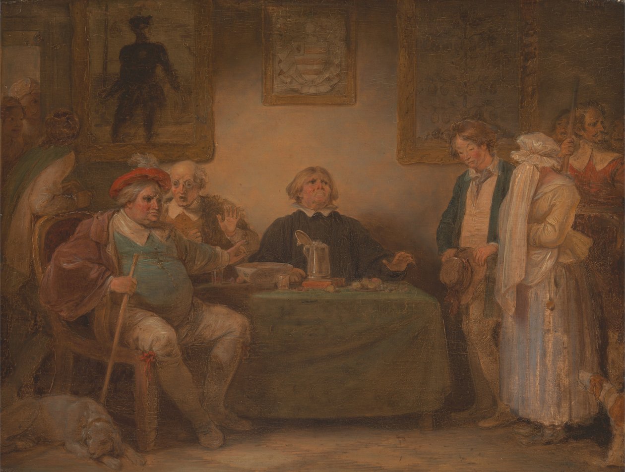 The Seven Ages of Man- The Justice, As You Like It, II, vii av Robert Smirke