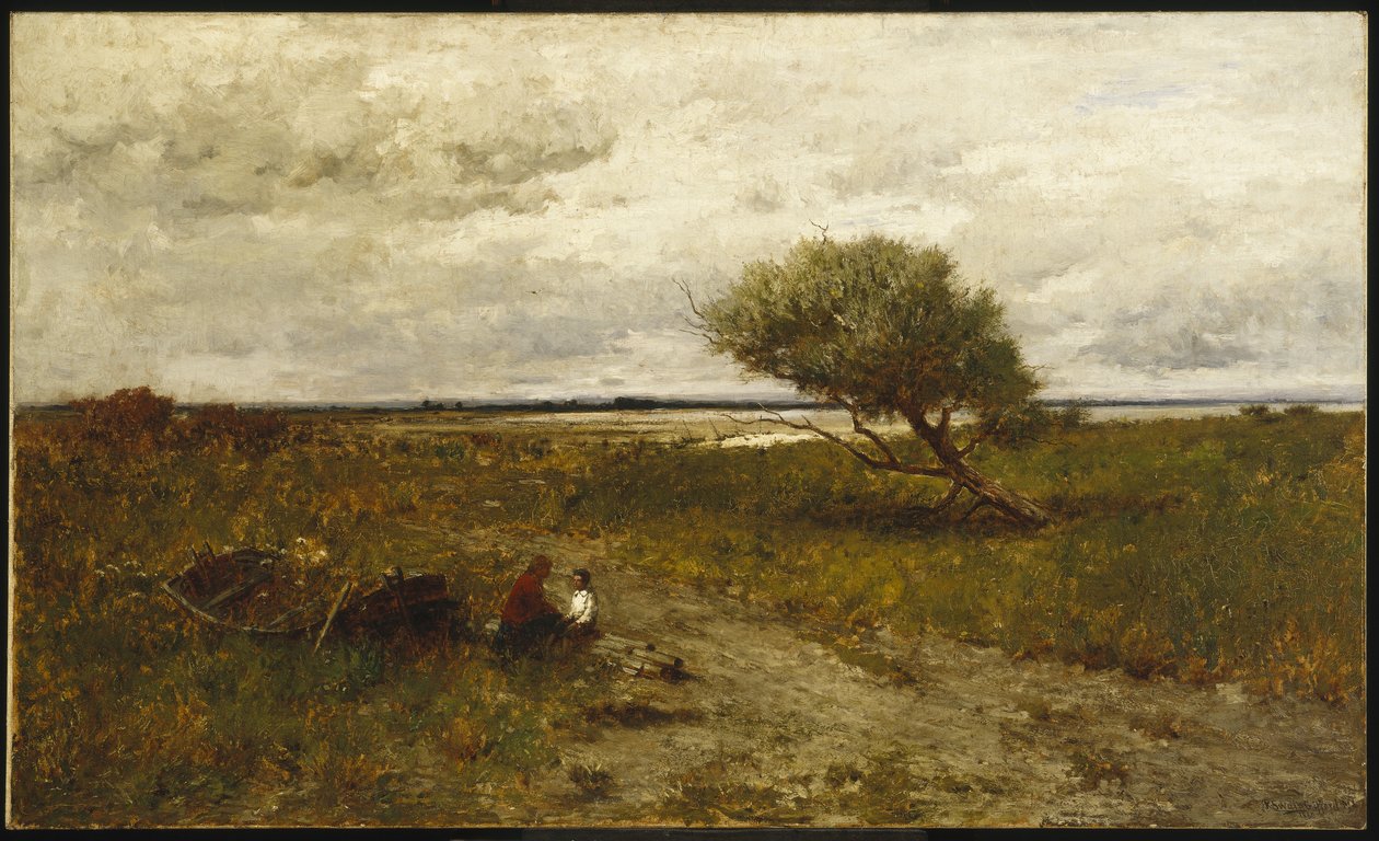 Kysten av New England, 1880 av Robert Swain Gifford