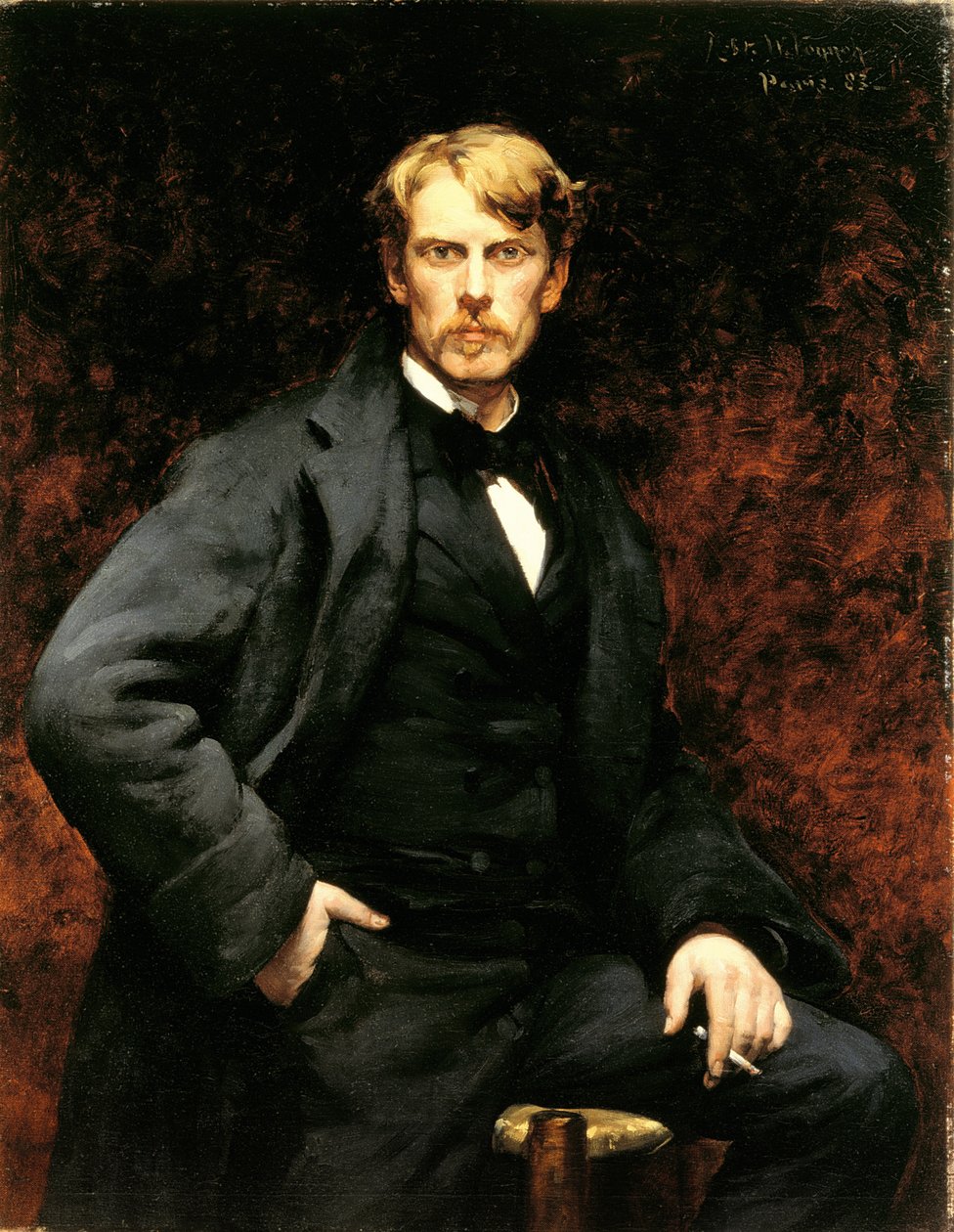 Portrett av John Severinus Conway (1852-1925) 1883 av Robert William Vonnoh