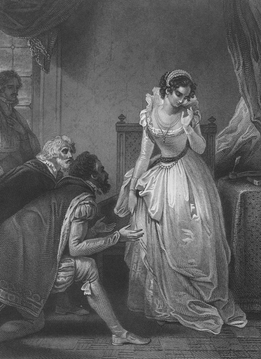 Lady Jane Gray av Robert after Smirke