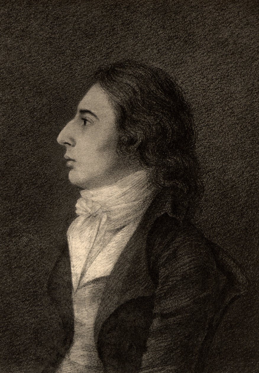 Robert Southey (1774-1843) engelsk poet ved den romantiske skolen, født i Bristol av Robert (after) Hancock