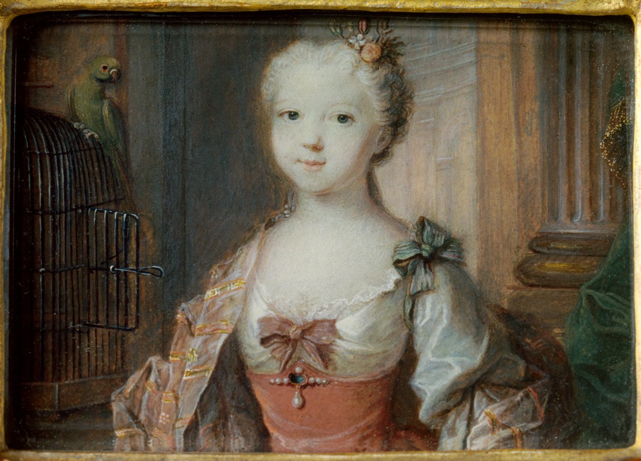 Mademoiselle de Ruffec av Robert (attr. to) Mussard