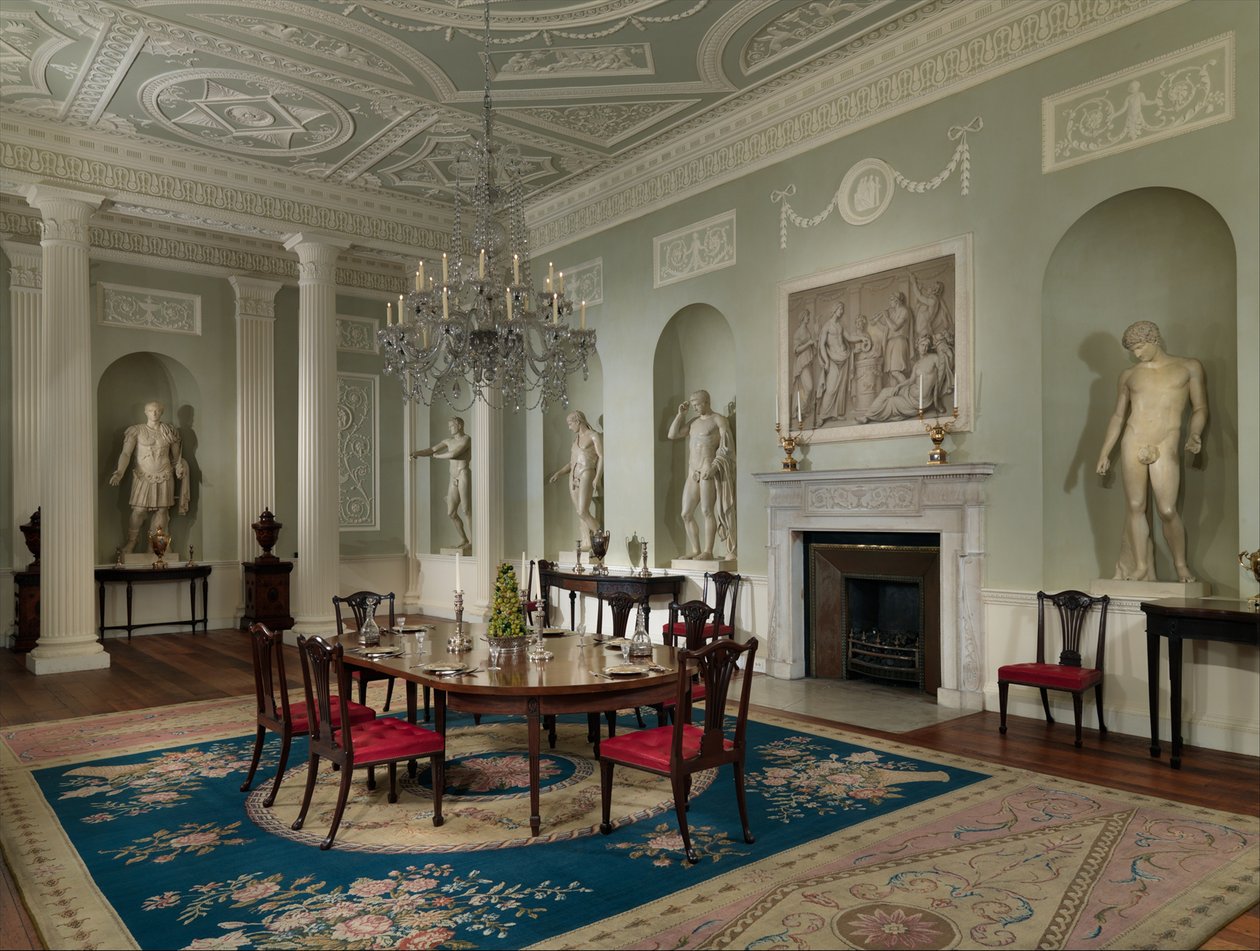 Spisestue fra Lansdowne House, London, 1767-1769 av Robert Adam