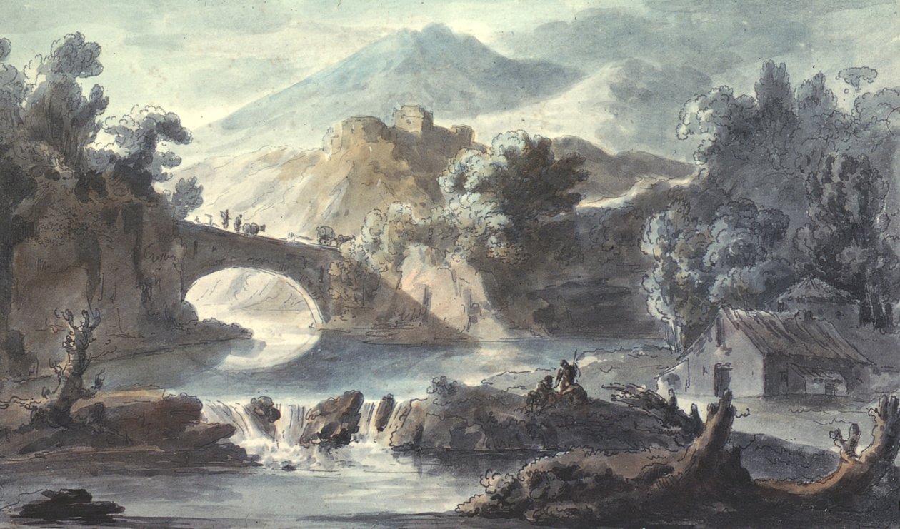 Romantisk landskap av Robert Adam