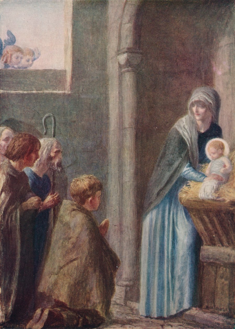 The Adoration of the Magi, slutten av 1800-tallet, 1912 av Robert Anning Bell