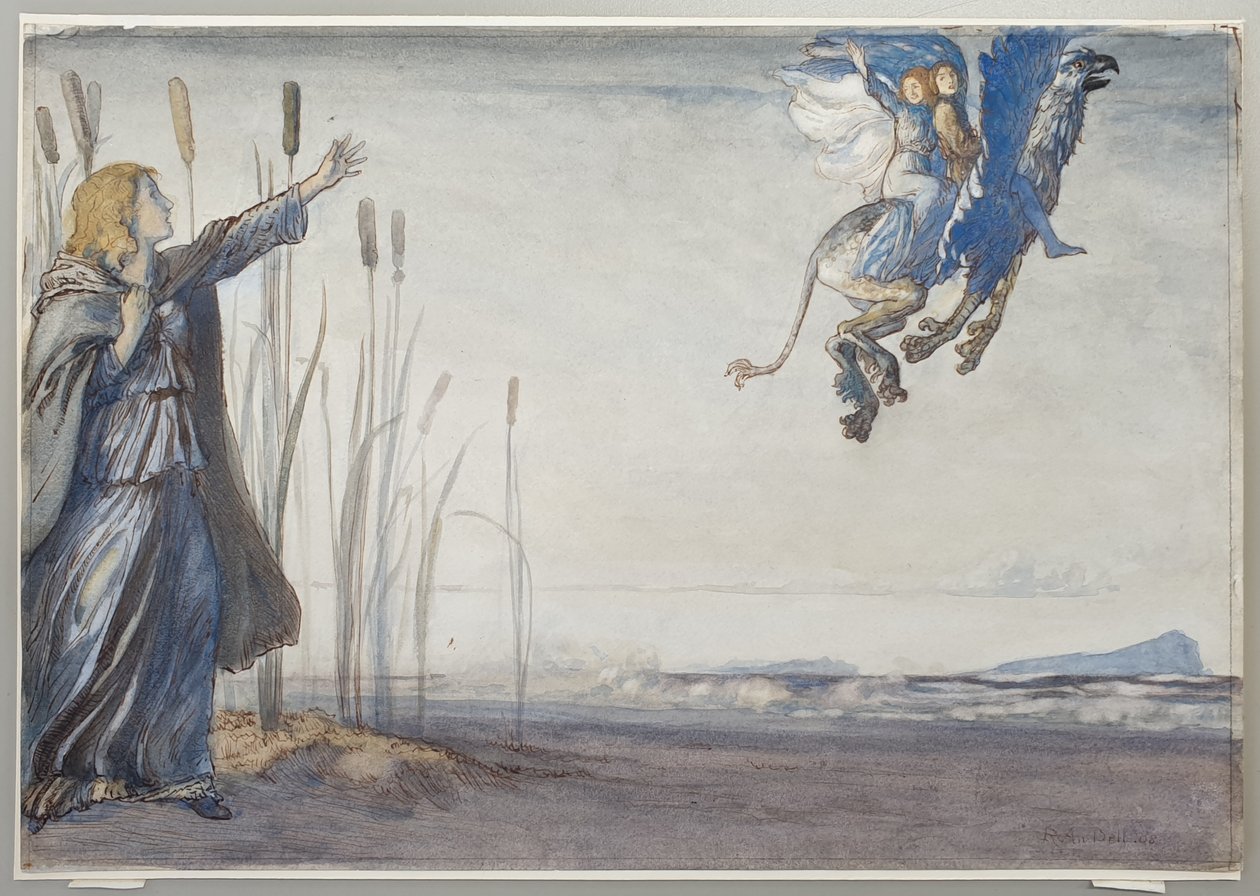 Liljen og løven av Robert Anning Bell