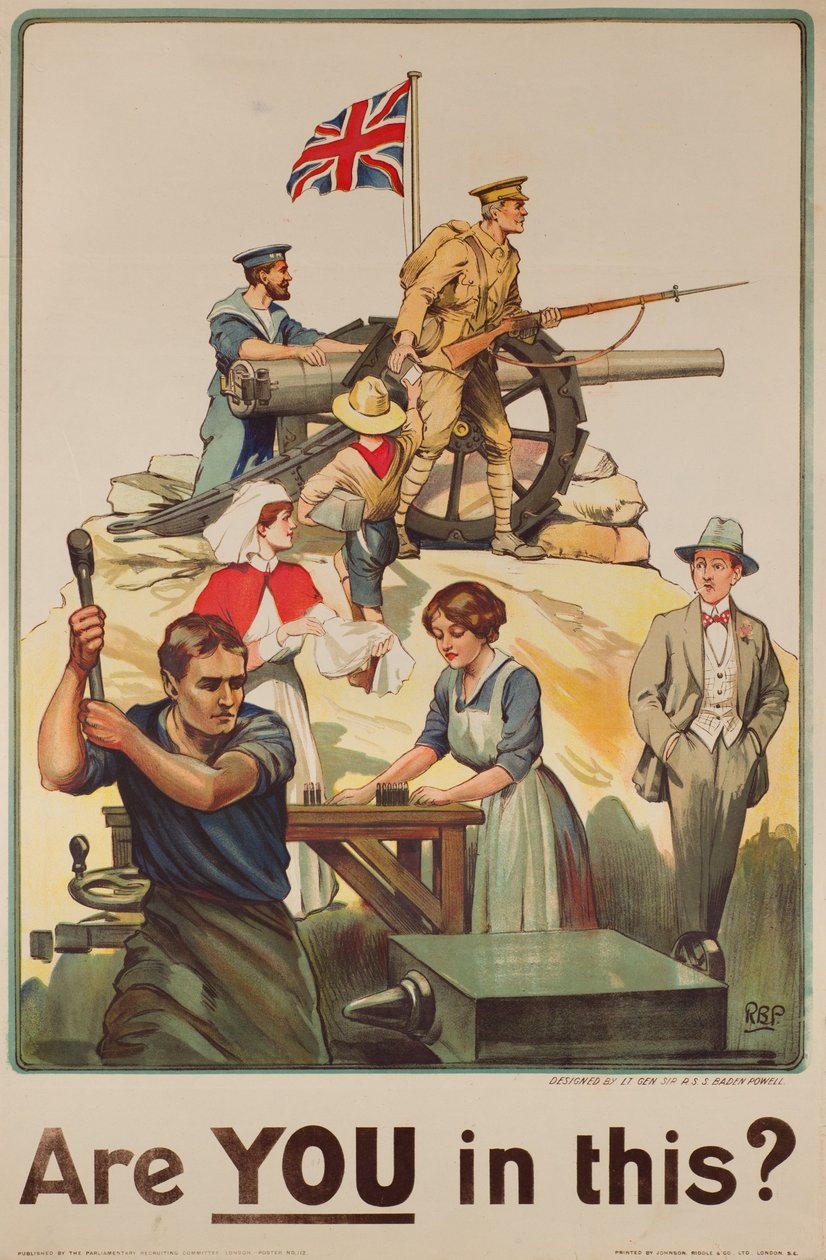 Er DU med på dette?, 1915 av Robert Baden Powell