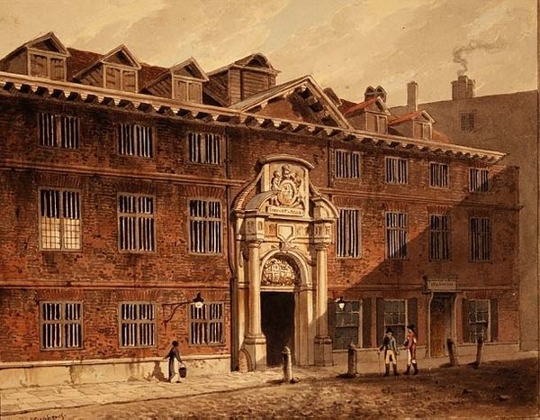 Blackwell Hall, King Street, Cheapside av Robert Blemell Schnebbelie