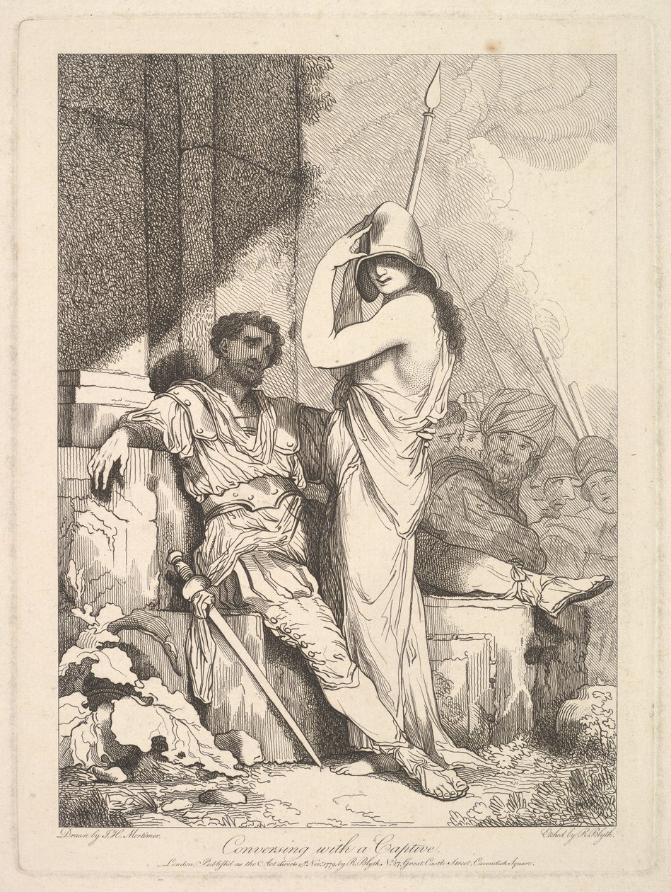 Samtale med en fange, 15. november 1779. av Robert Blyth