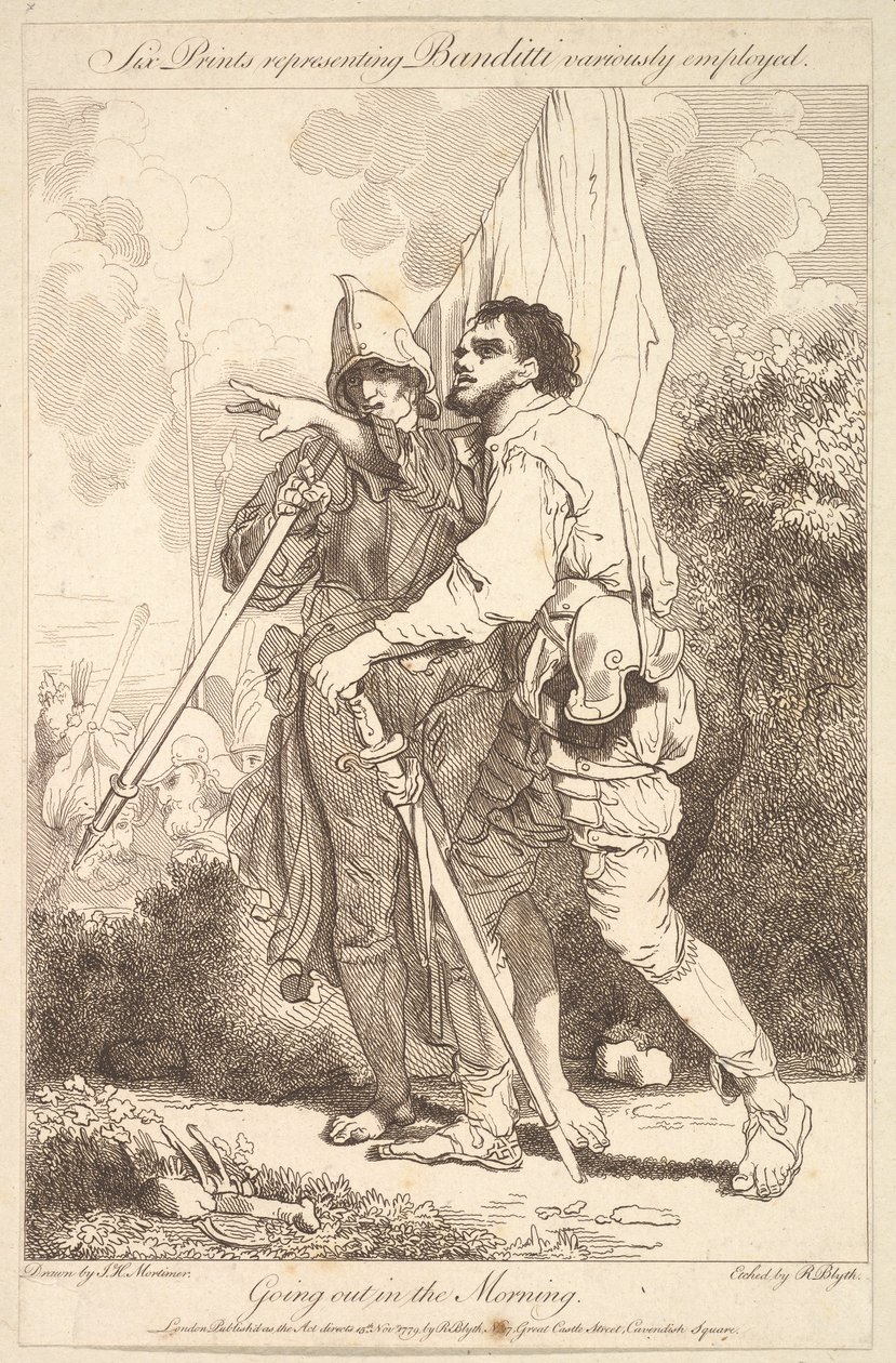 Går ut om morgenen, 15. november 1779. av Robert Blyth