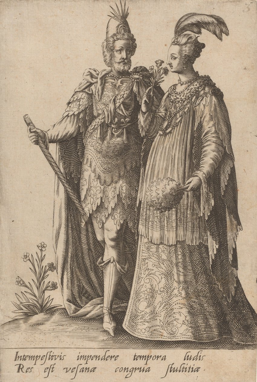 Å bruke utidig..., 1597. av Robert Boissard