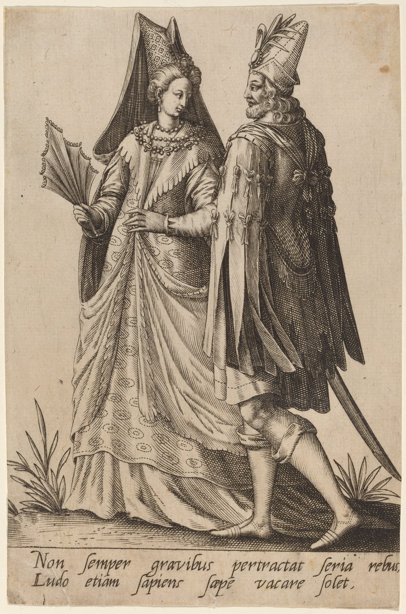 Ikke alltid tung..., 1597. av Robert Boissard