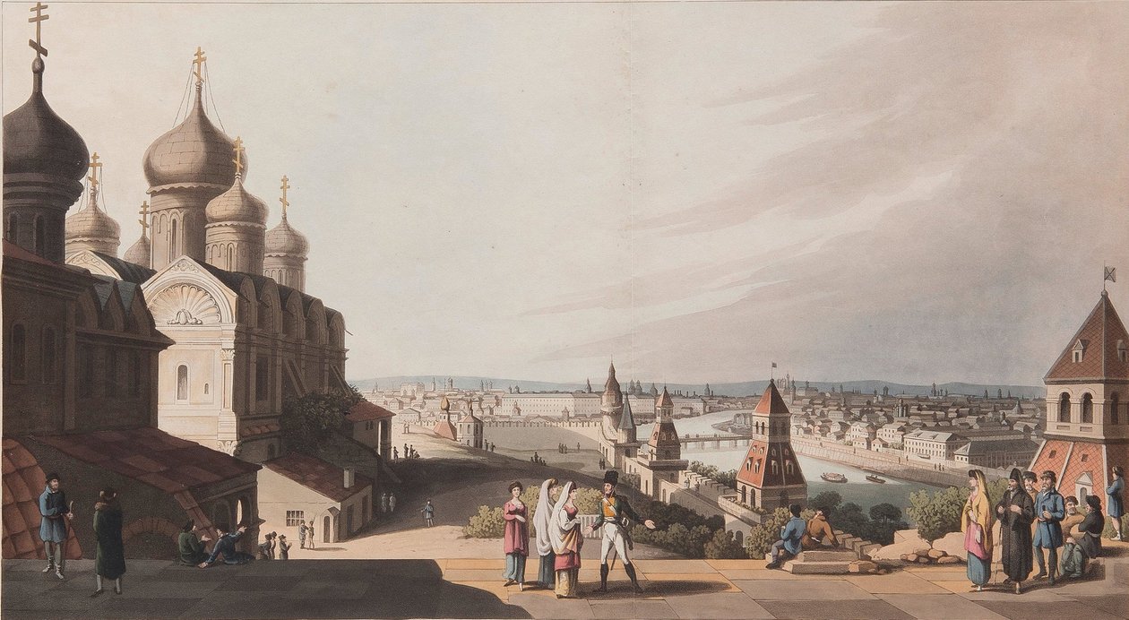 Moskva, 1816 av Robert Bowyer