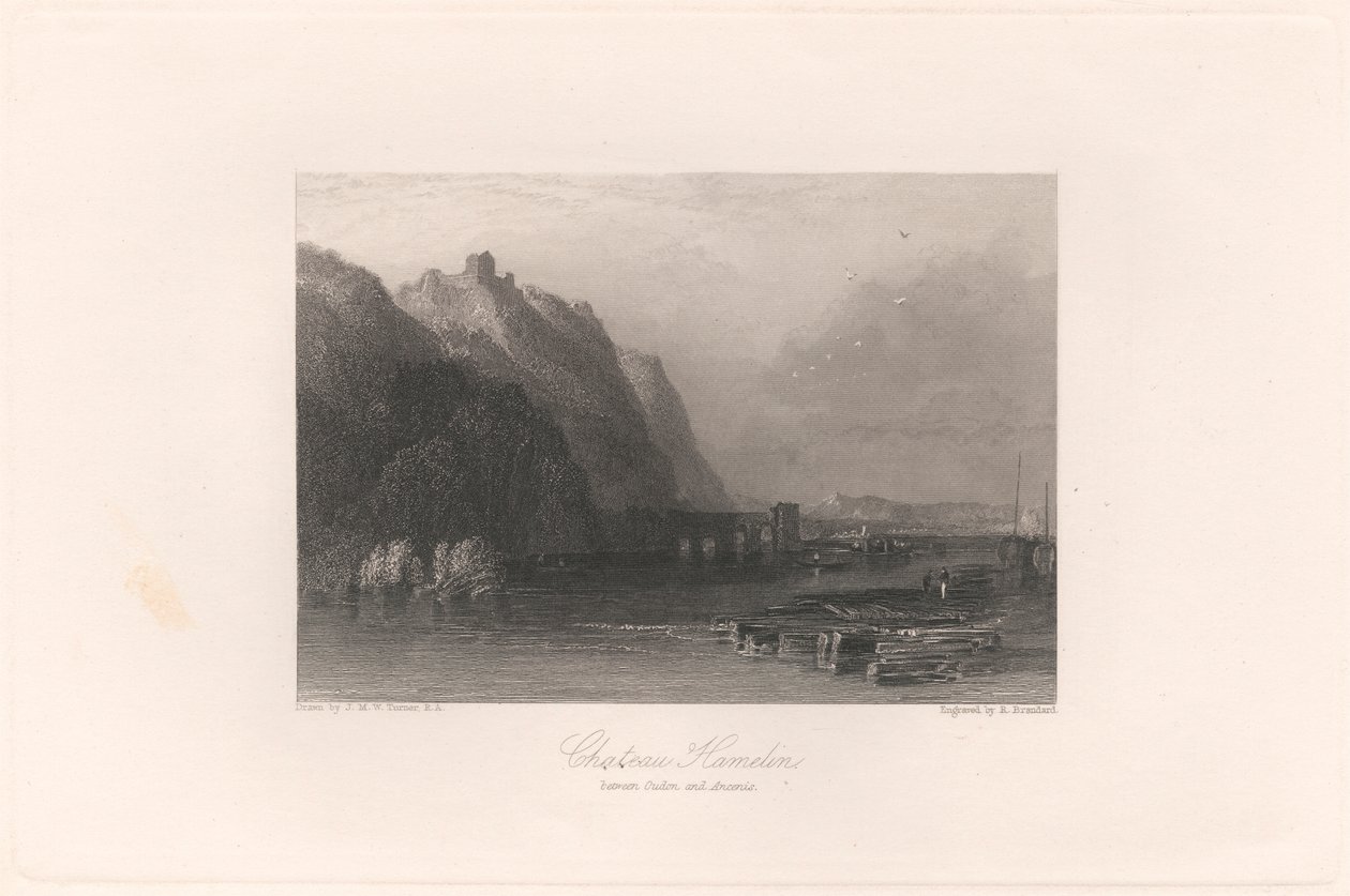 Chateau Hamelin, mellom Oudon og Ancenis av Robert Brandard