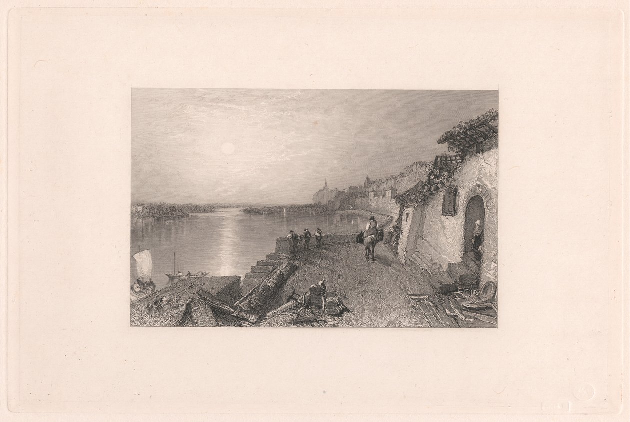 Rietz nær Saumur av Robert Brandard