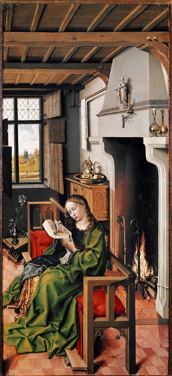 Hellig skjegg (olje på tre av Robert Campin