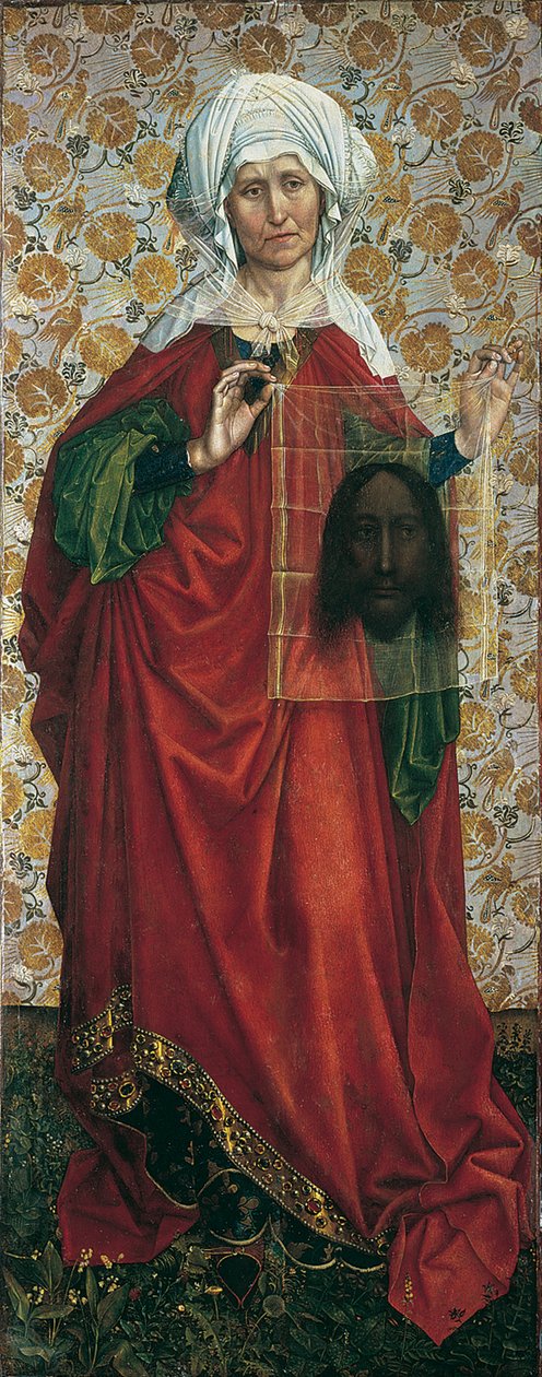 Flémalle-panelene: Saint Veronica av Robert Campin