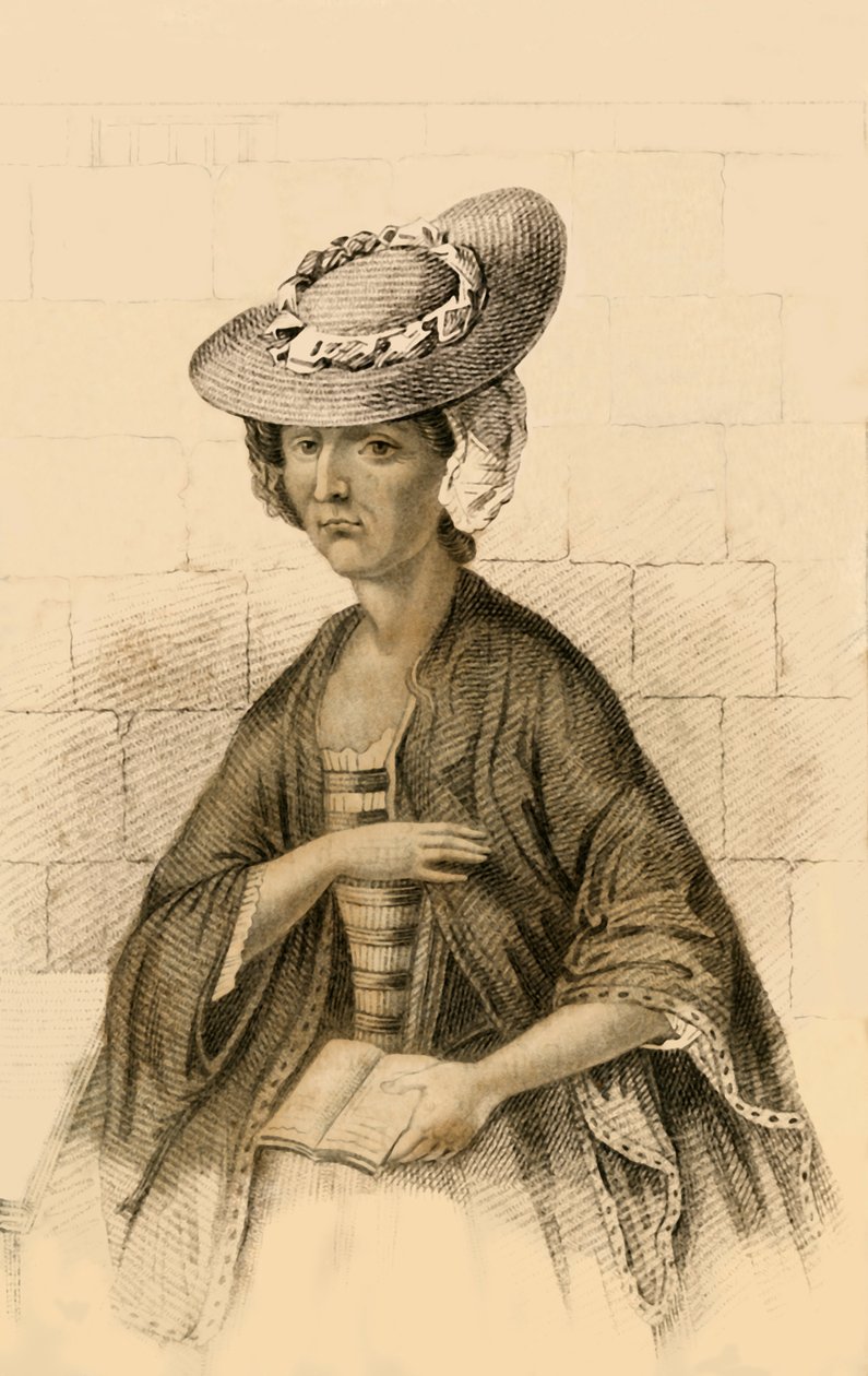 Elizabeth Brownrigg, henrettet for grusomhet og mord, 1822. av Robert Cooper