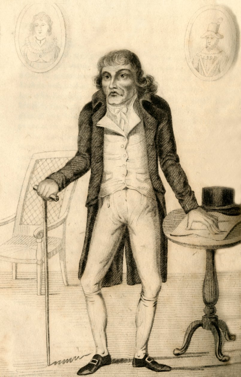 Thomas Laugher - Vanligvis kalt Old Tommy, 1821. av Robert Cooper