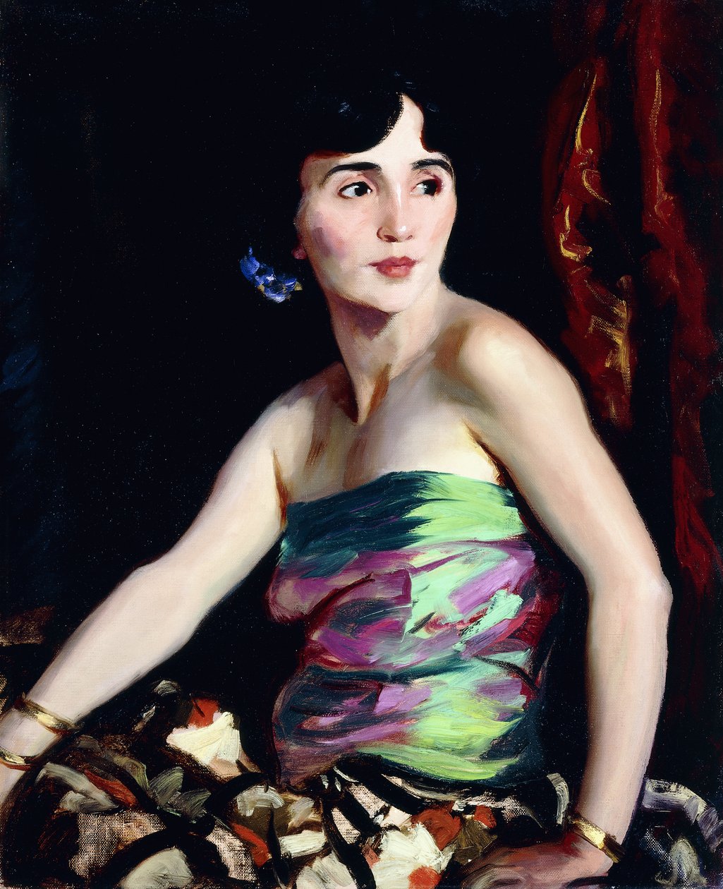 Isolina Maldonado - Spansk danser, 1921 av Robert Cozad Henri