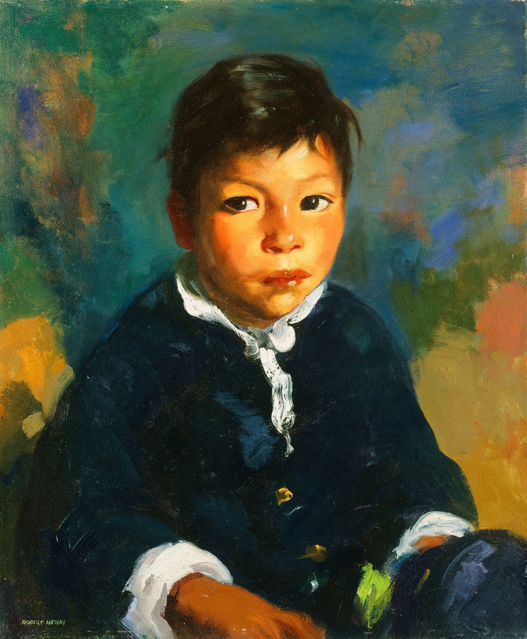 Lille halvrase, 1917 av Robert Cozad Henri