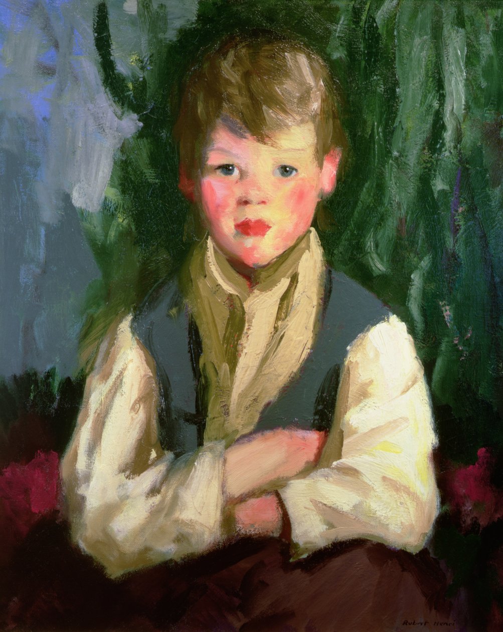 Den lille ireren, 1913 av Robert Cozad Henri