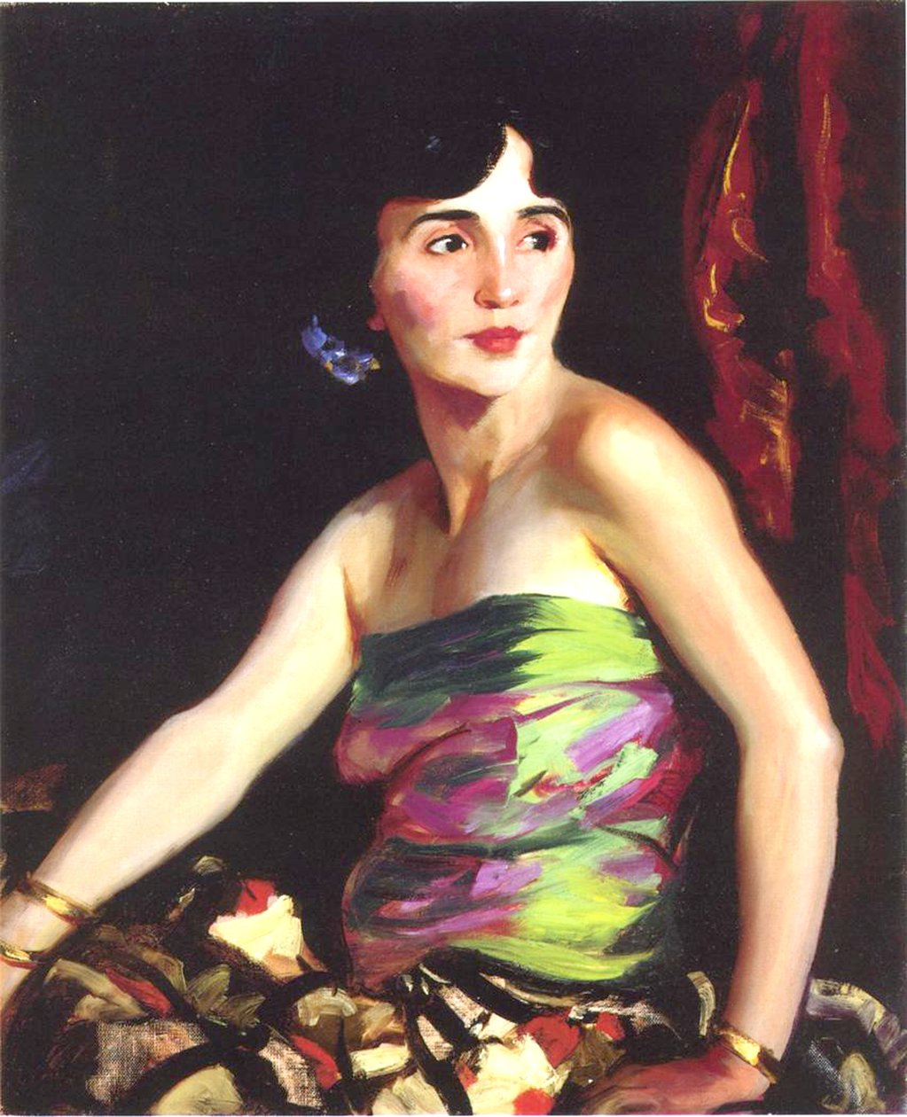 Den spanske danseren Isolina Maldonado, 1921 av Robert Cozad Henri