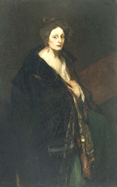 Kvinne i Manteau av Robert Cozad Henri