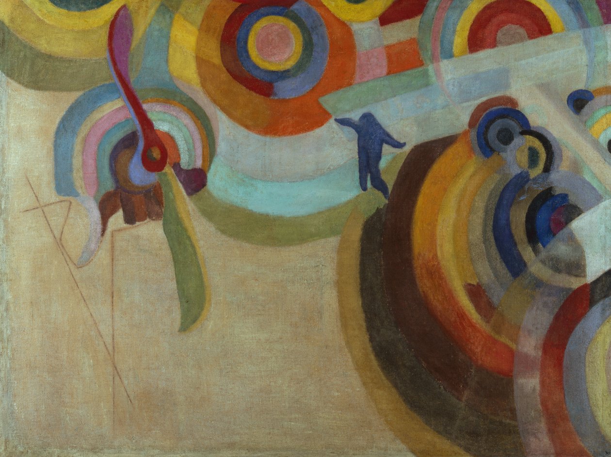 Hyllest til Bleriot nr. 2 av Robert Delaunay