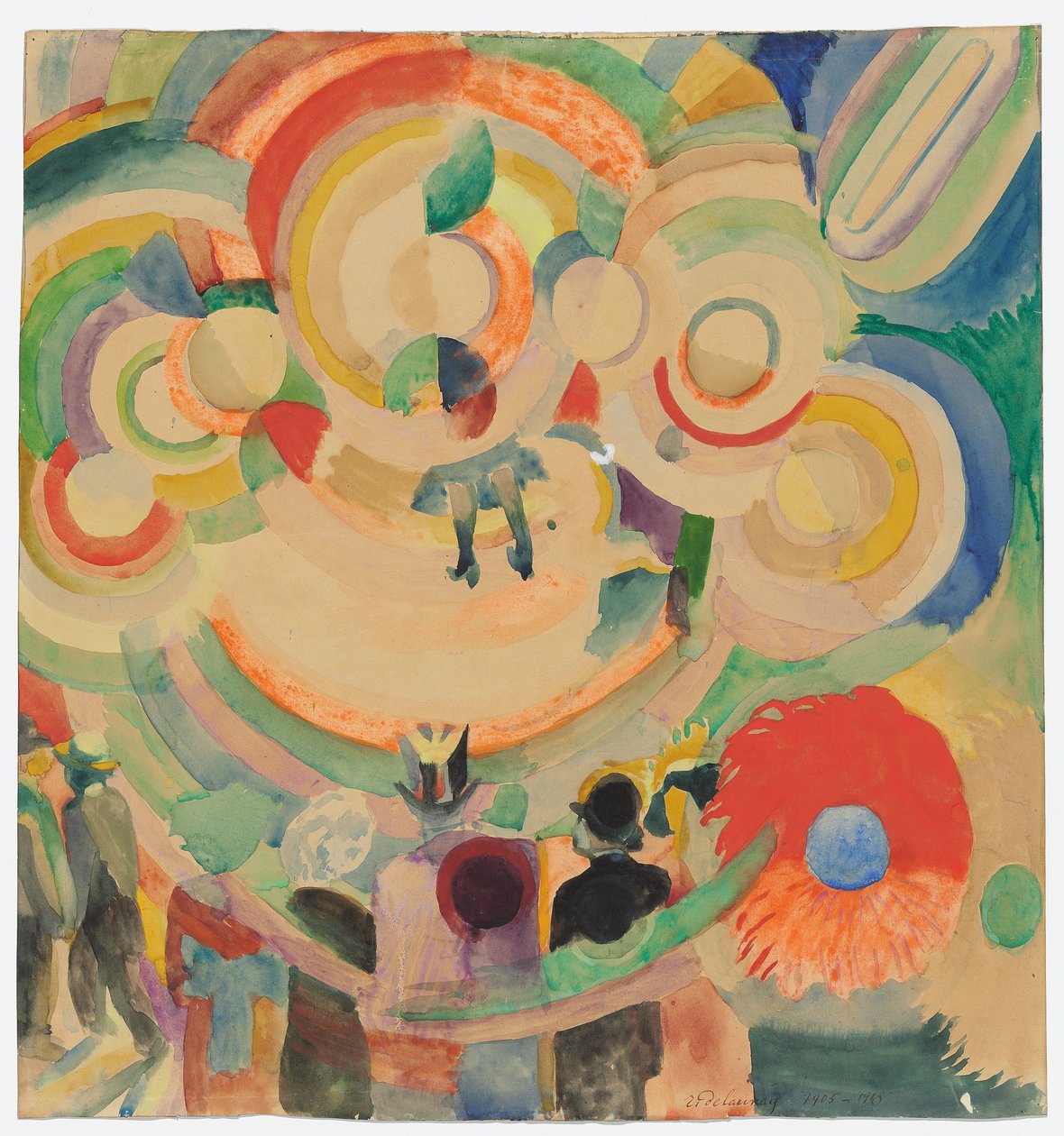 Karusell av griser av Robert Delaunay