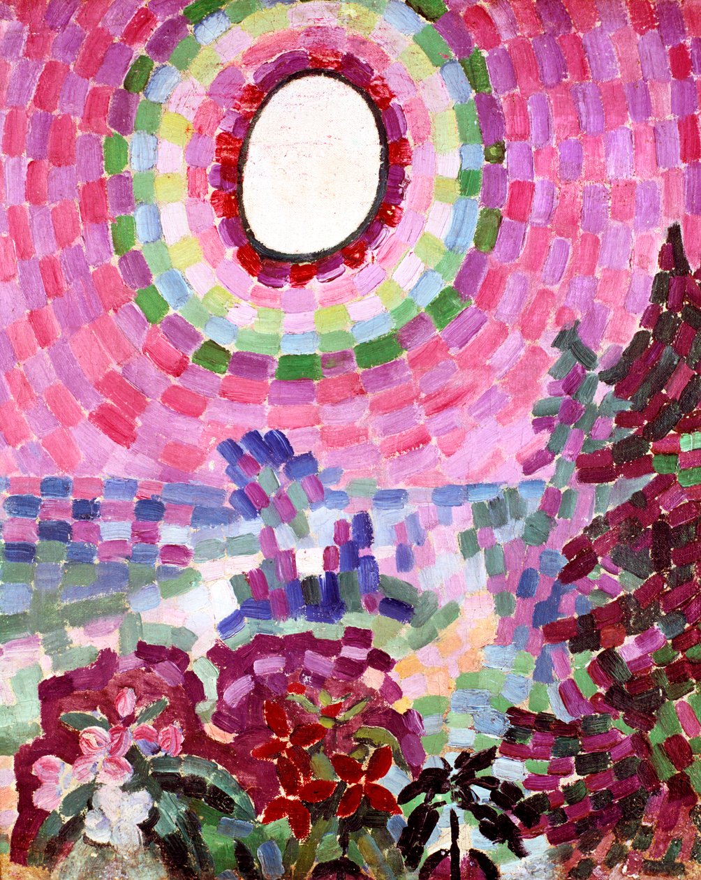 Passasje med skive, 1906 av Robert Delaunay