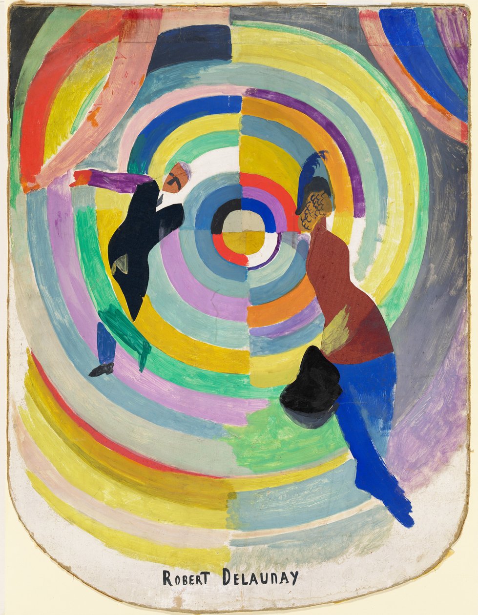 Politisk drama av Robert Delaunay