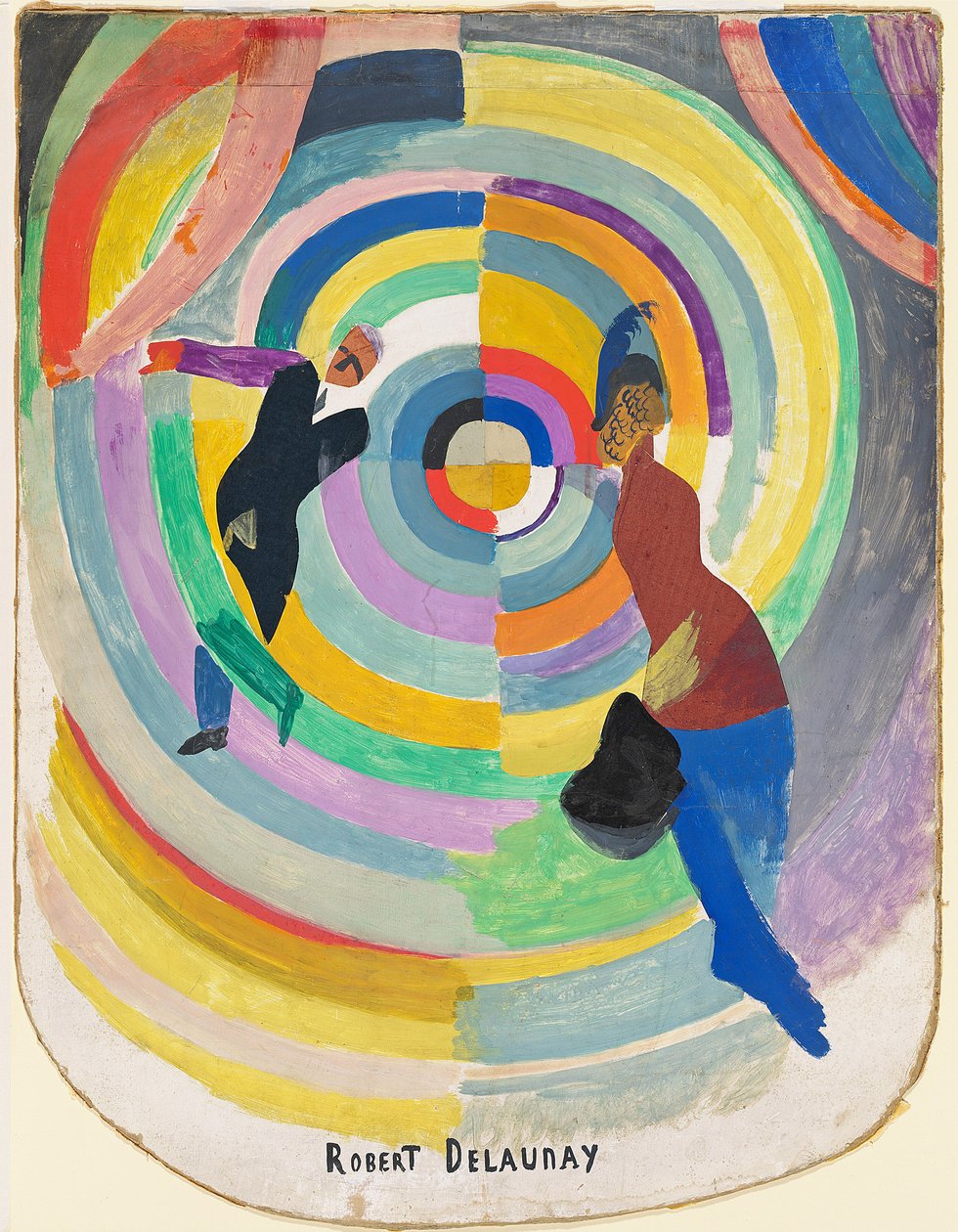 Politisk drama av Robert Delaunay