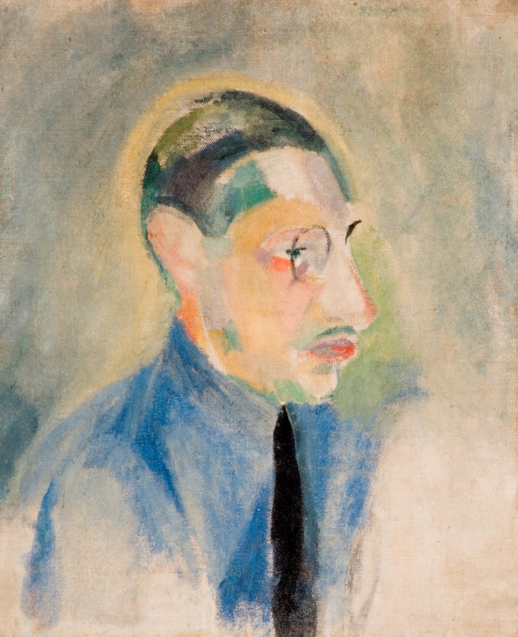 Portrett av Igor Stravinsky av Robert Delaunay