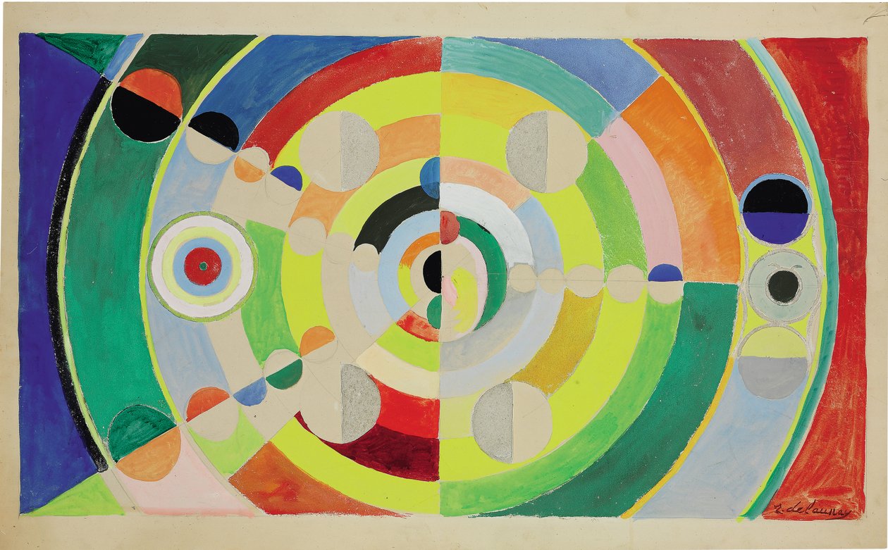 Avlastningsskiver av Robert Delaunay