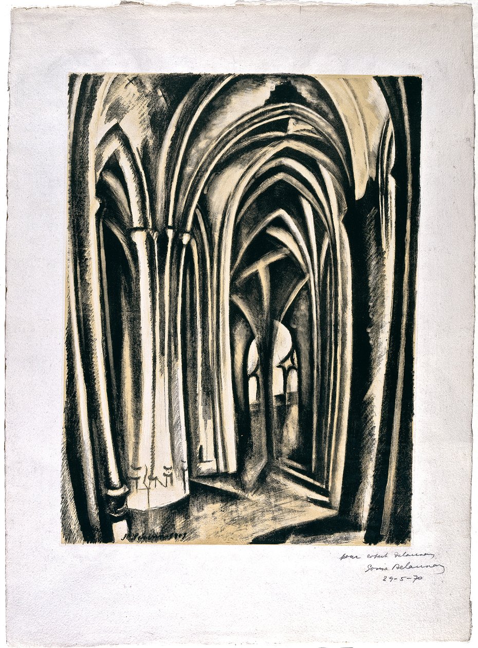 Saint-Séverin av Robert Delaunay