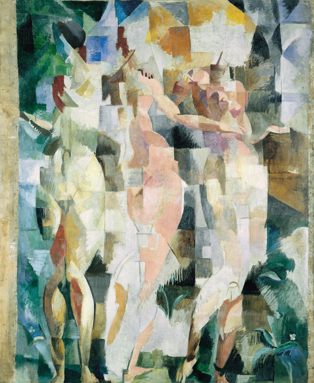 De tre nåder; Les Trois Graces av Robert Delaunay