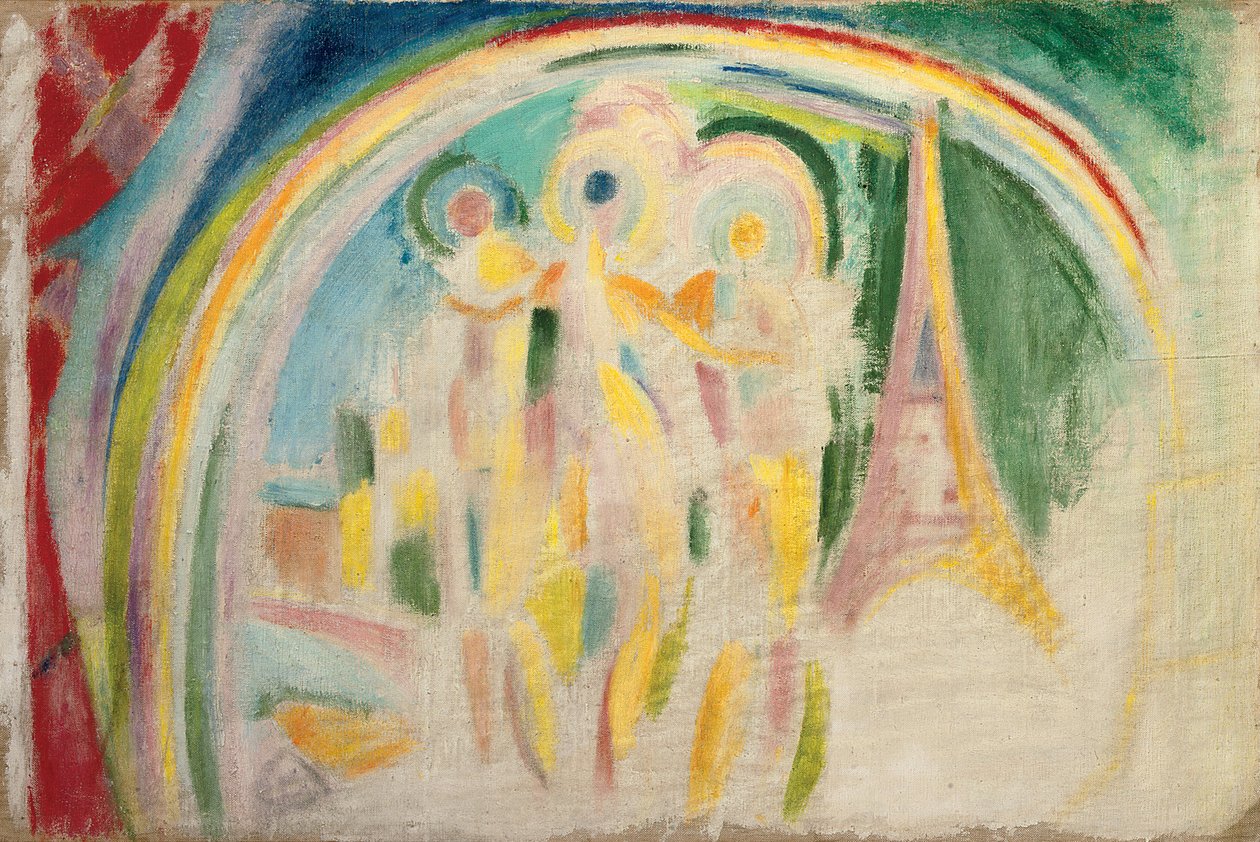 The Three Graces, studie for 