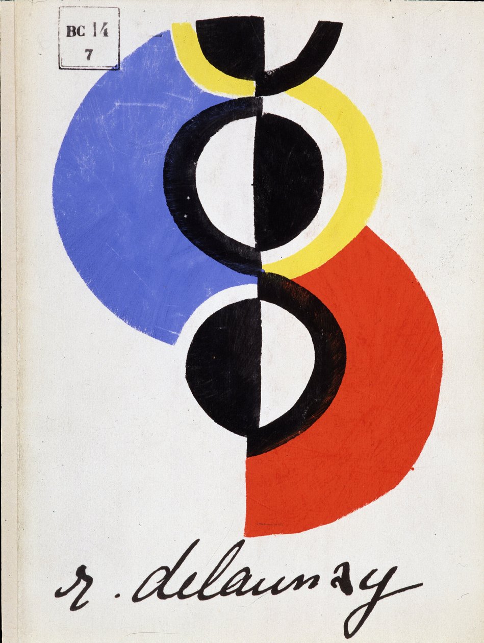 omslaget til utstillingskatalogen. Bale av Robert Delaunay