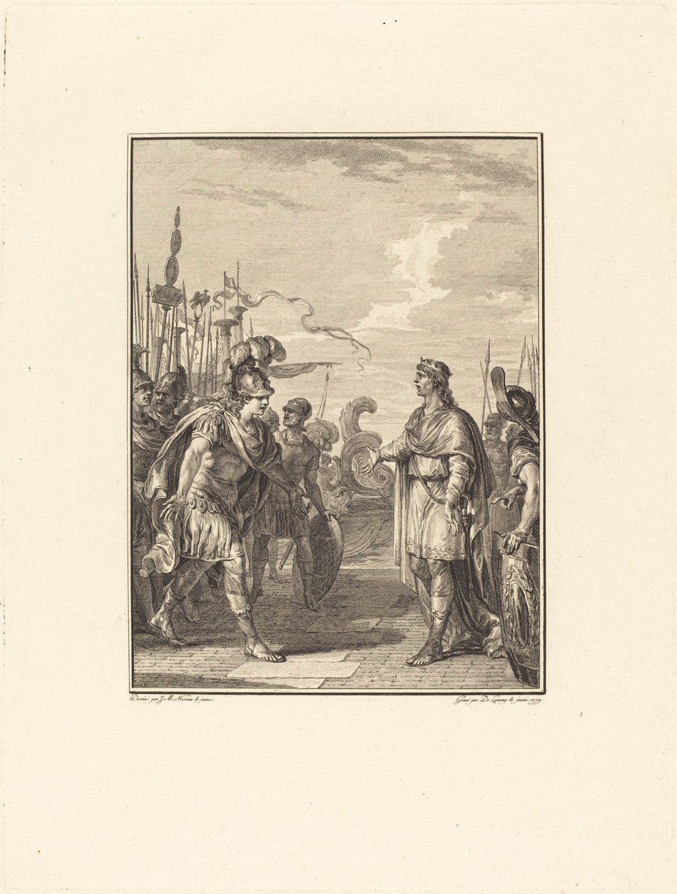 efes av Robert Delaunay after Jean Michel Moreau