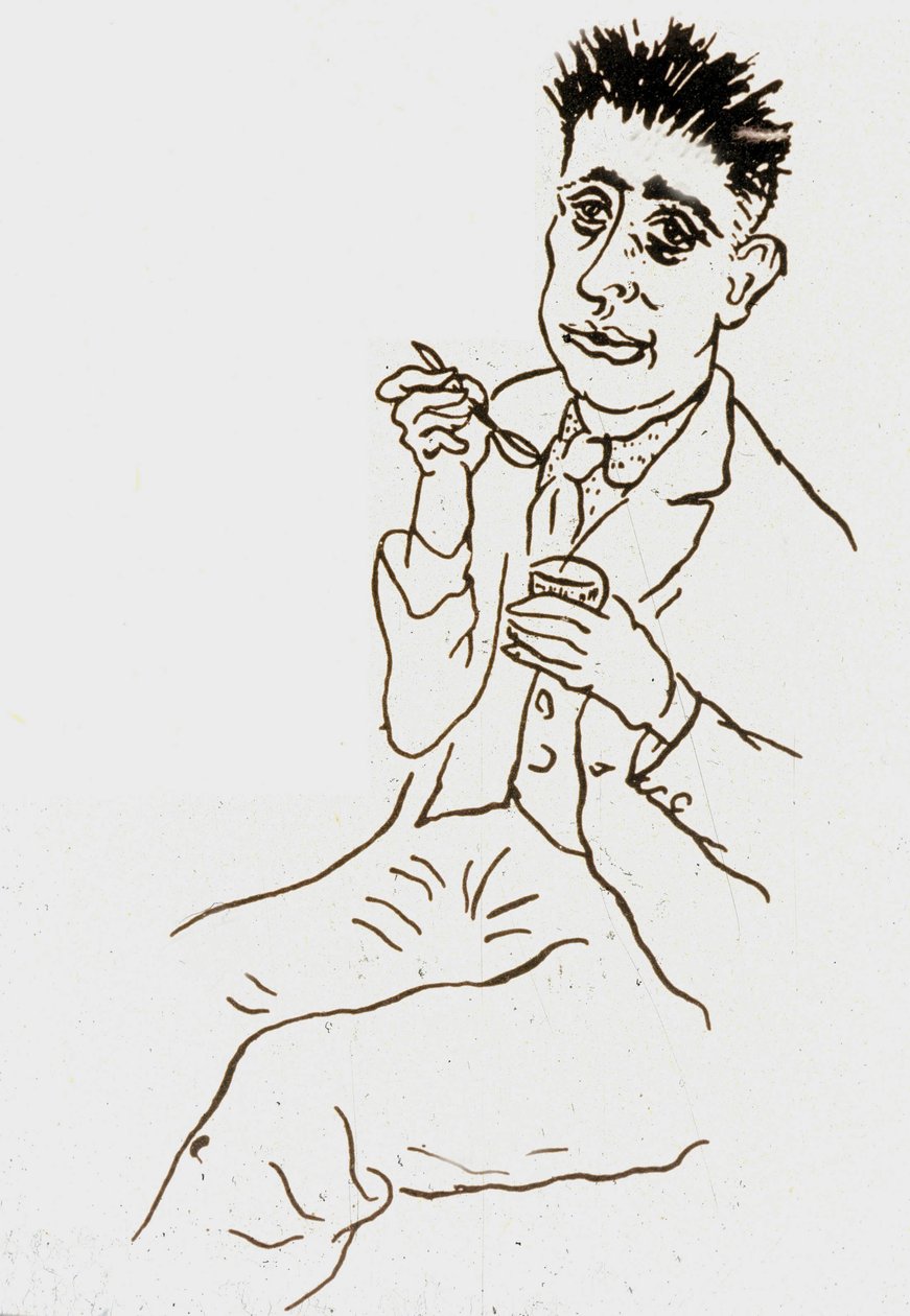 Selvportrett av Robert Desnos